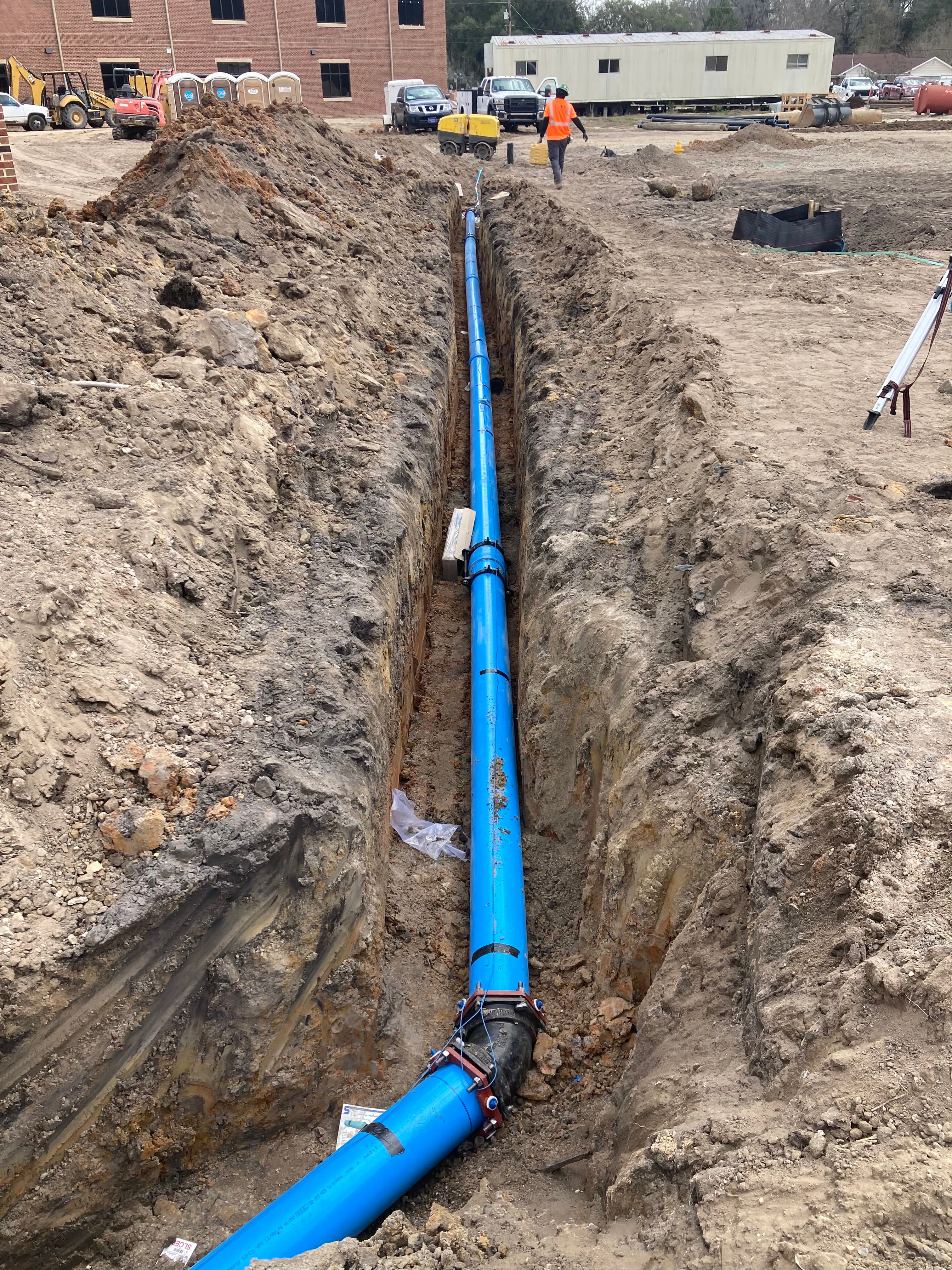 Emergency Utility Repair Services work by Dunn Infrastructure Group